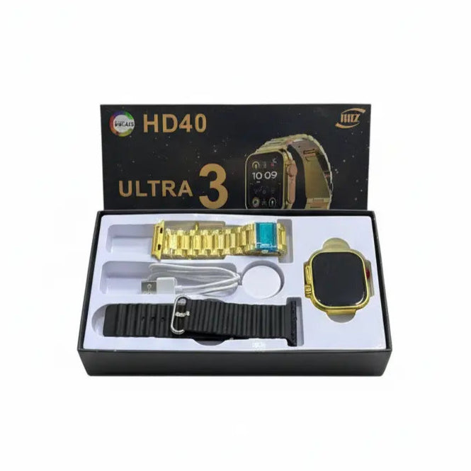 HD40 Ultra 3 Gold Edition Smartwatch