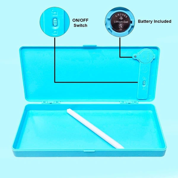 LCD Writing Tablet Pencil Box: 2-in-1 Multifunctional Smart Stationery Case