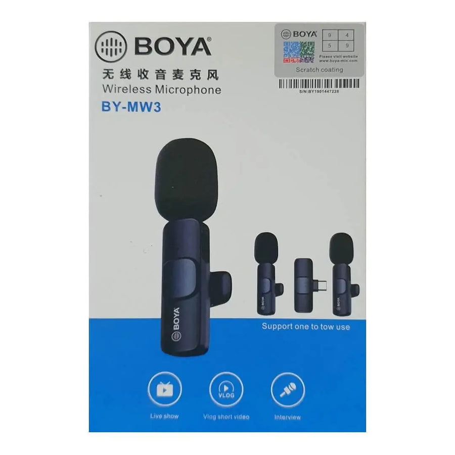 BOYA BY-MW3 Wireless Microphone