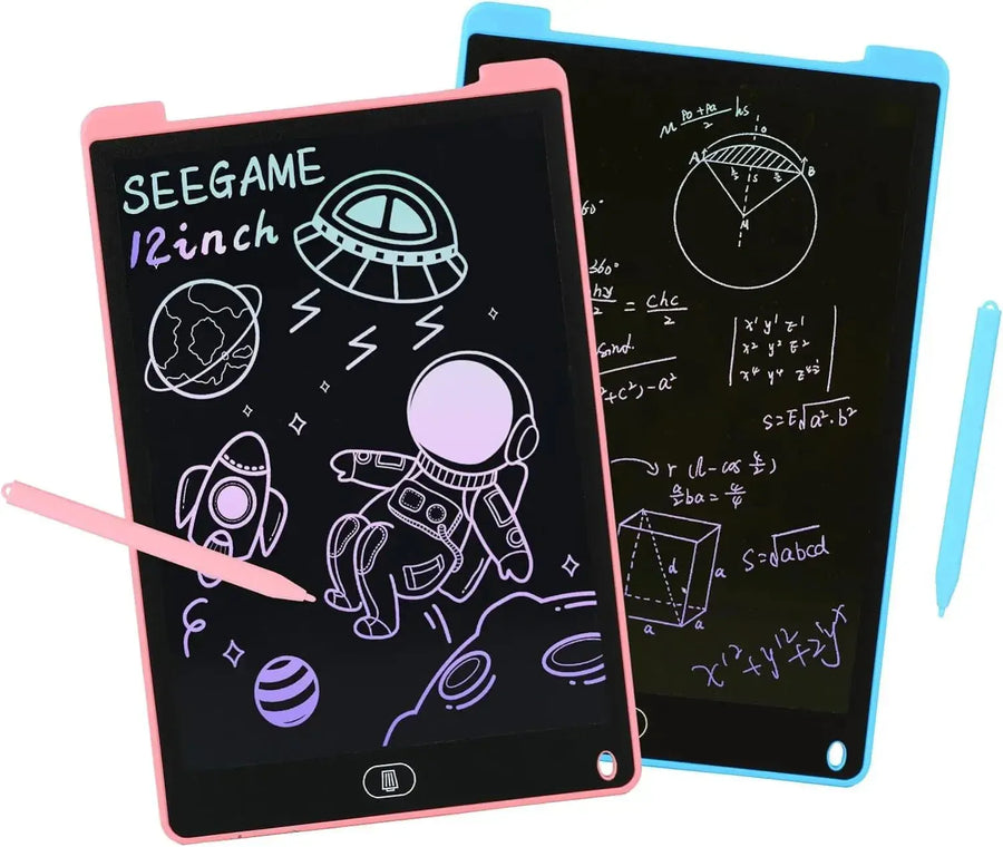 LCD Multicolor Screen Writing Tablet: Erasable Writing Board for Kids & Adults