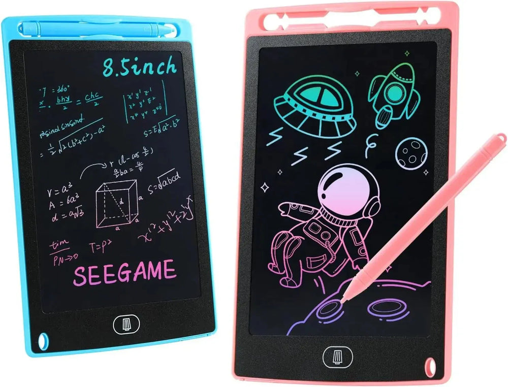 LCD Multicolor Screen Writing Tablet: Erasable Writing Board for Kids & Adults