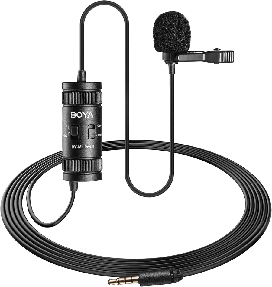 BOYA BY-M1 Wired Lavalier Microphone