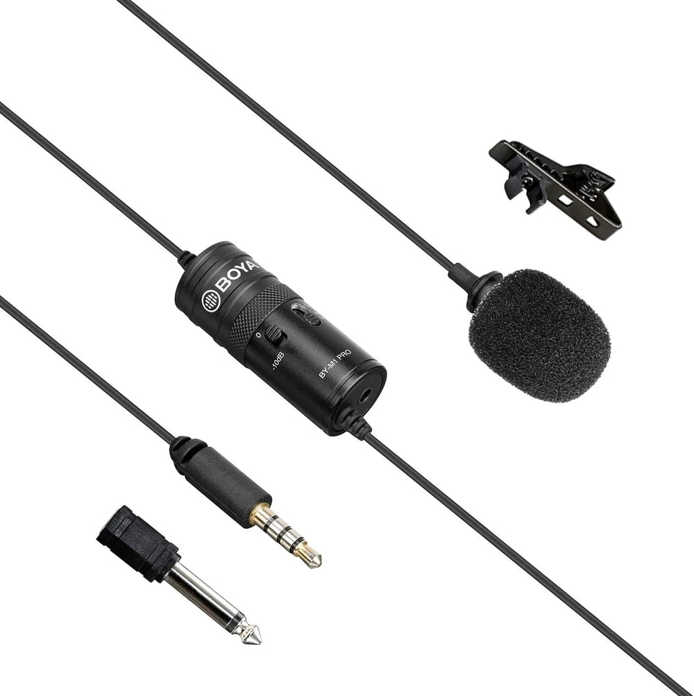 BOYA BY-M1 Wired Lavalier Microphone