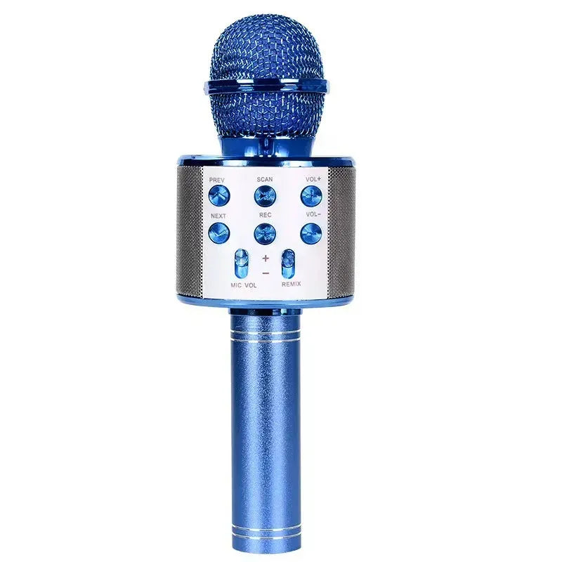 WS858 Portable Wireless Karaoke Microphone & Bluetooth Speaker