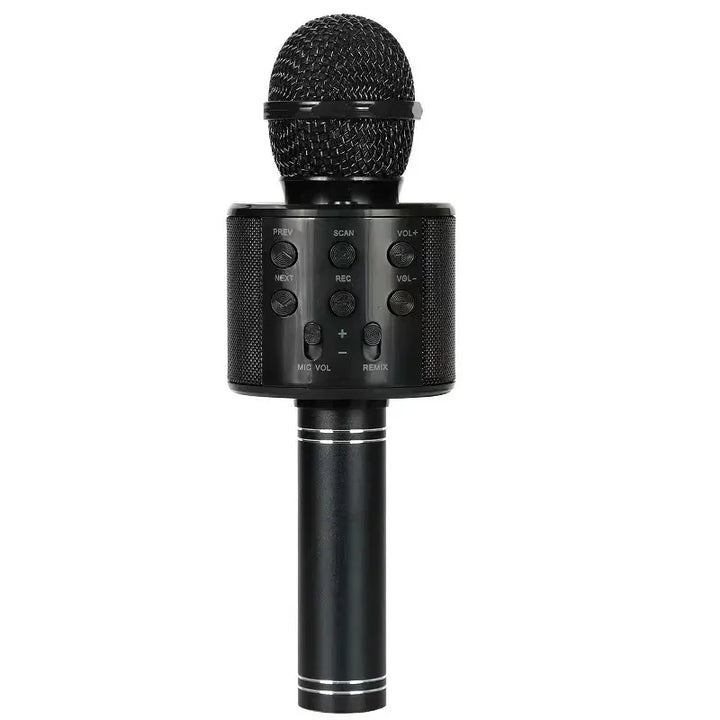 WS858 Portable Wireless Karaoke Microphone & Bluetooth Speaker