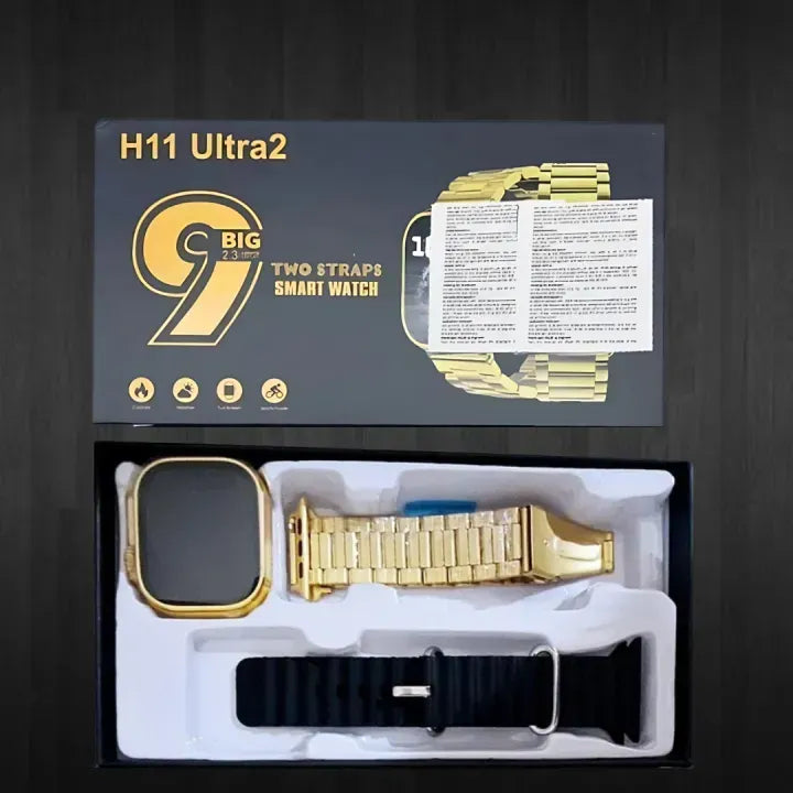 H11 Ultra 2 Gold Edition Smart Watch