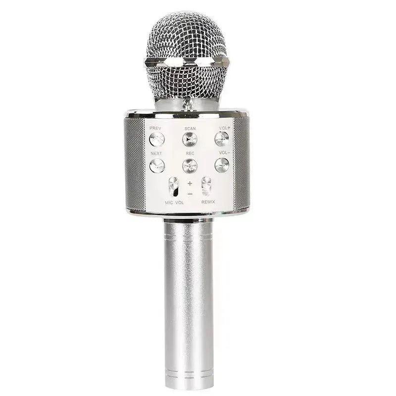 WS858 Portable Wireless Karaoke Microphone & Bluetooth Speaker