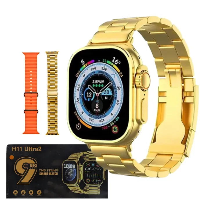 H11 Ultra 2 Gold Edition Smart Watch
