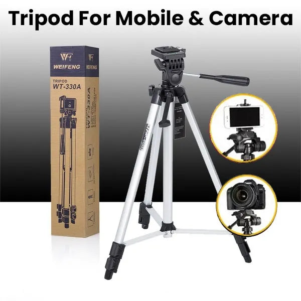 330A Tripod Camera Stand for Mobile & Camera