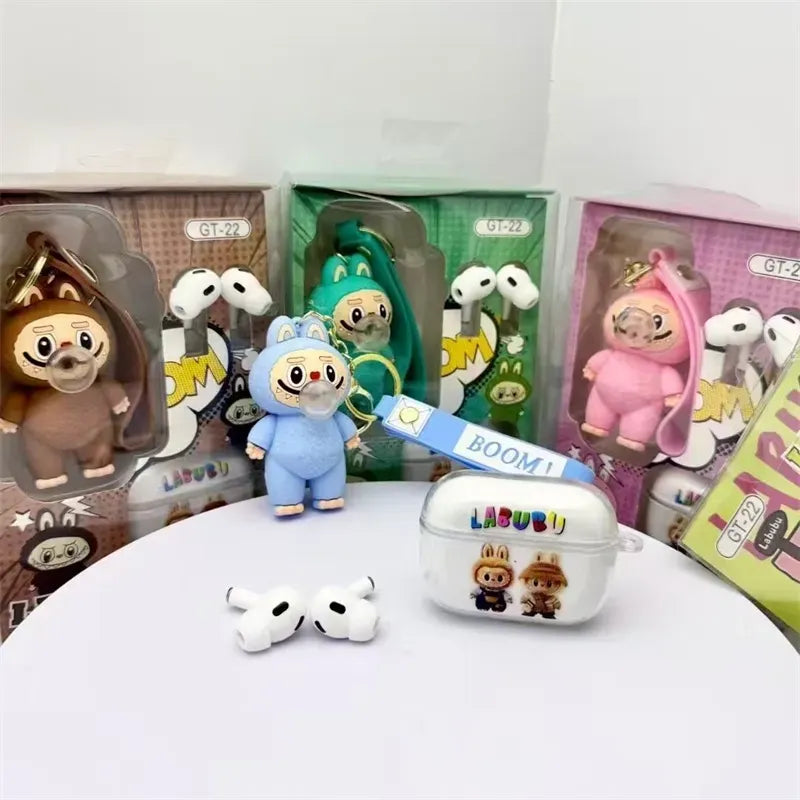 TWS Earbuds with Labubu Doll Gift Set