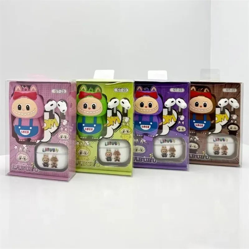TWS Earbuds with Labubu Doll Gift Set