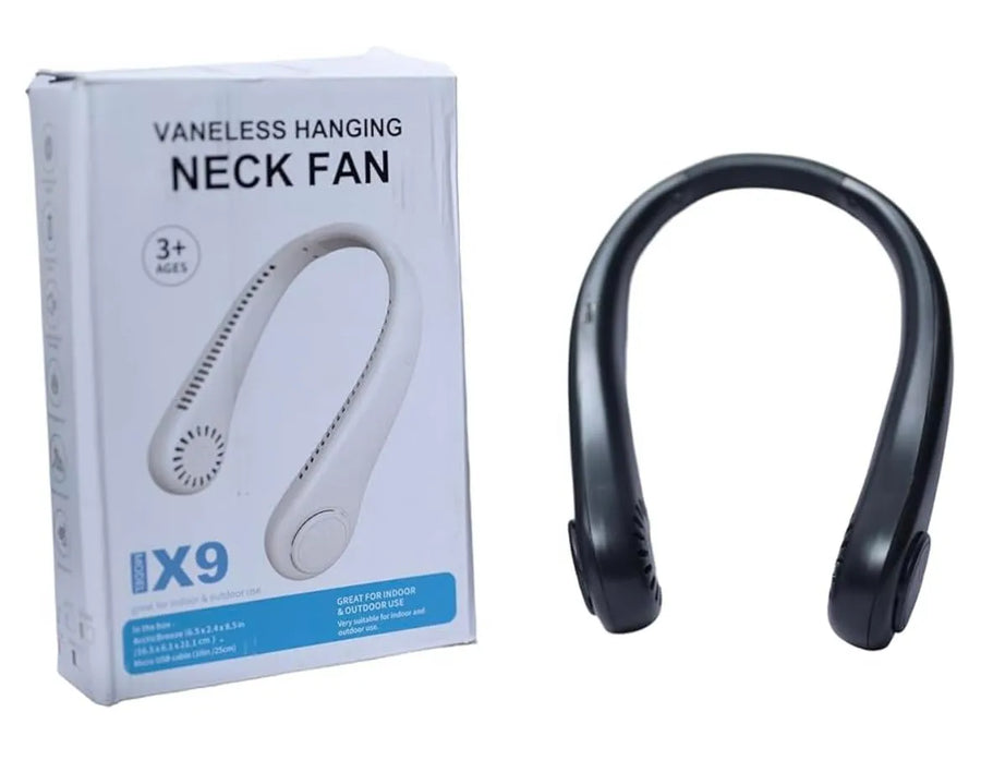 Portable Vaneless Hanging Neck Fan