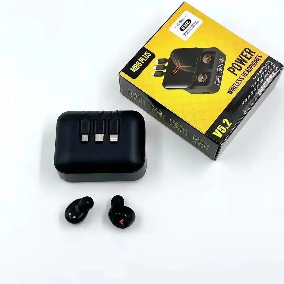 M88 Plus True Wireless Earbuds