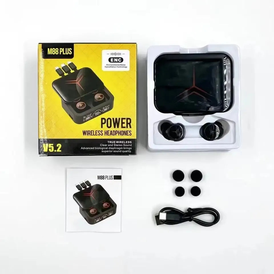 M88 Plus True Wireless Earbuds