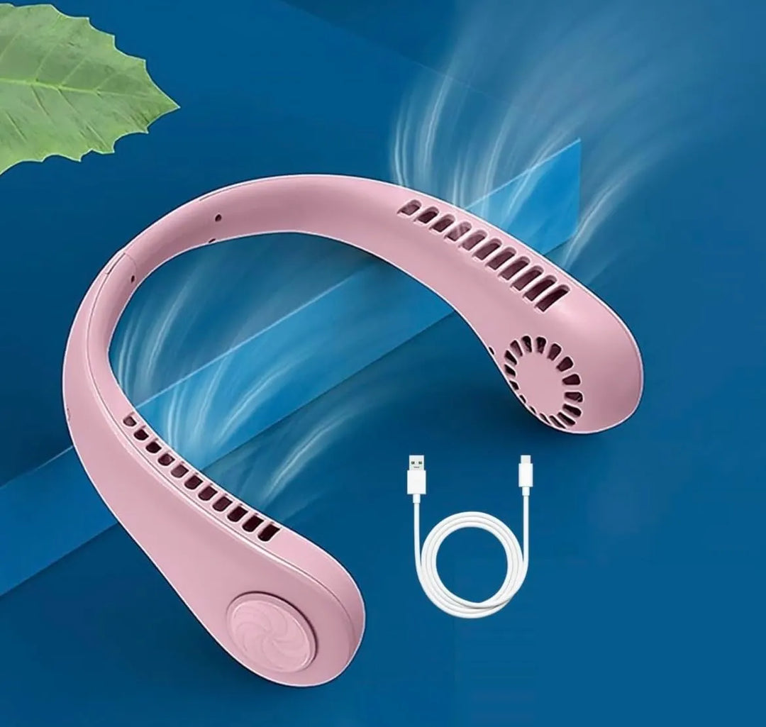 Portable Vaneless Hanging Neck Fan