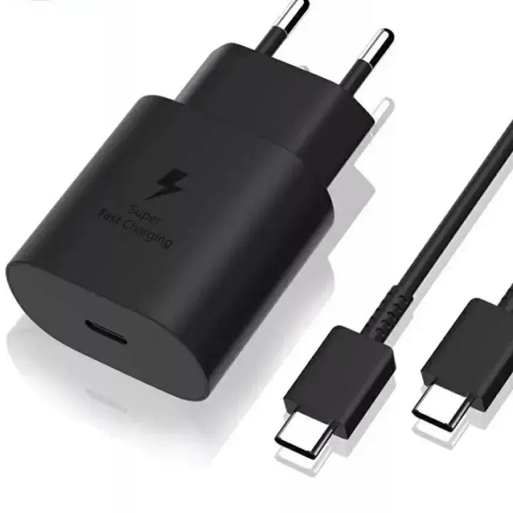 Samsung 25W Super Fast Charger with USB-C Cable